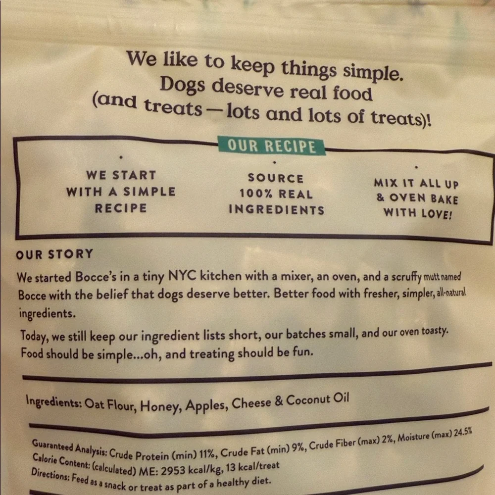 Natural Pet Dog Toy Plush Pig 5 oz bag of all-natural dog treats baked in USA